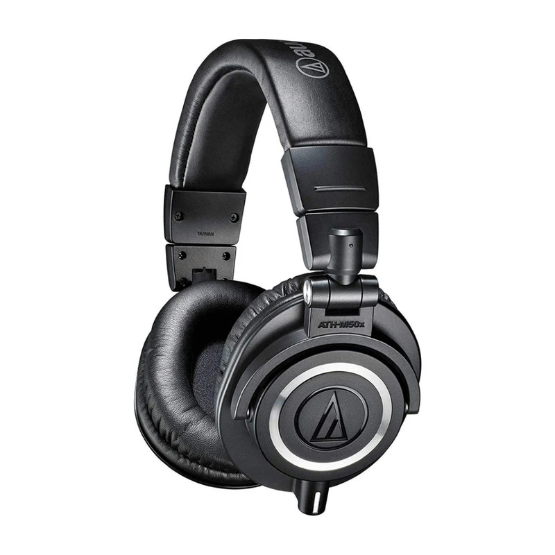Audio-Technica ATH-M50x Professional Studio Monitor Headphones - Black - سماعة